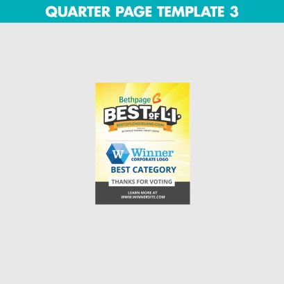 winners quarter page ad template 3