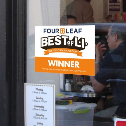 winners window cling