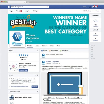 facebook cover for winners